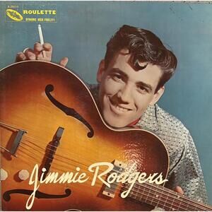 JIMMIE RODGERS-self-titled (1957)-ROULETTE R-25020-original black label